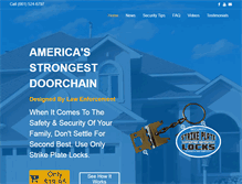 Tablet Screenshot of doorchain.com